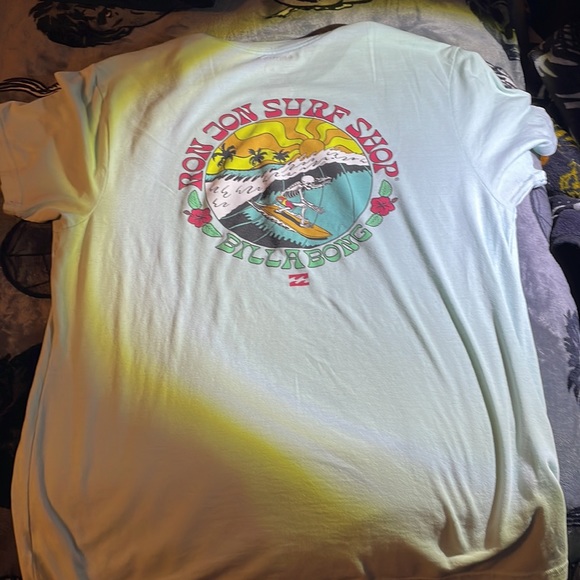 Billabong x Ron Jon Surf Shop Men's Skull Surfer Tee - Picture 4 of 4